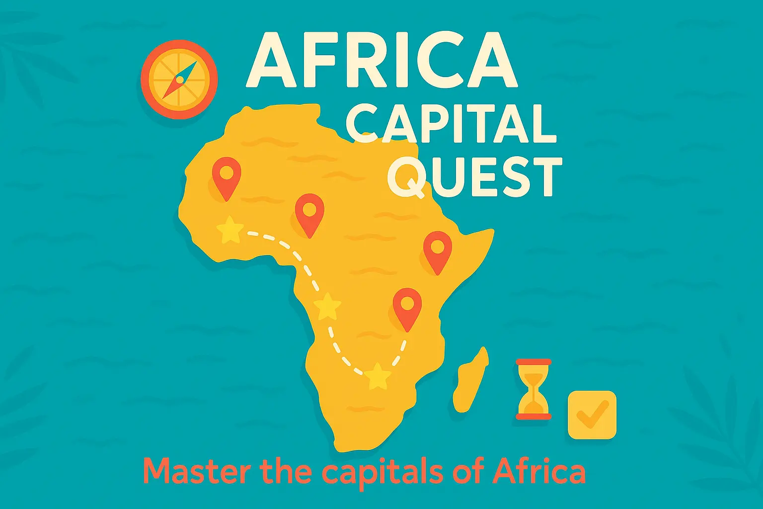 🌍 Africa Capital Quest!