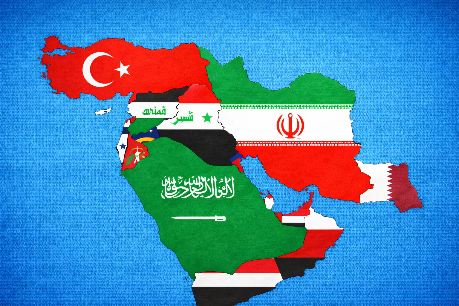 Middle East Flags Game