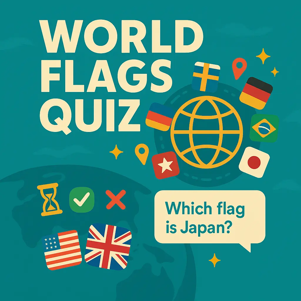 🌍 World Flag Quest!